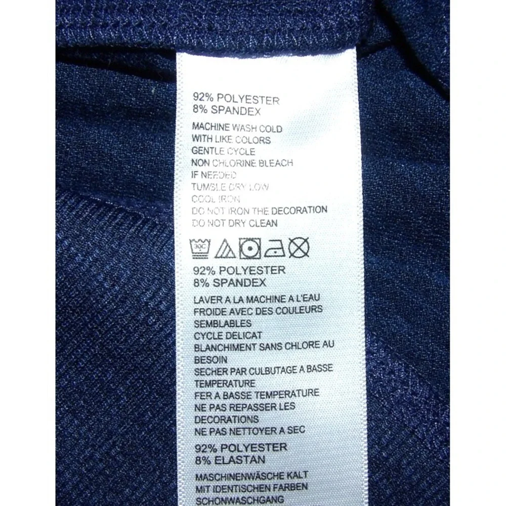 Tommy Bahama Island Zone Stretch Blue Marlin Logo Athletic Jacket Men's Medium